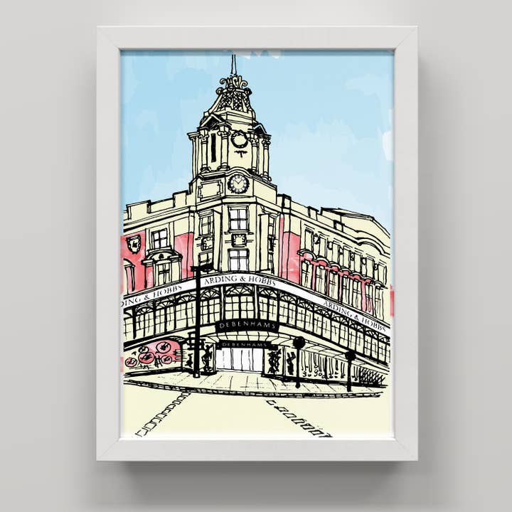 Arding & Hobbs, Clapham Junction Kunstdruck für den Großhandel von Namoh