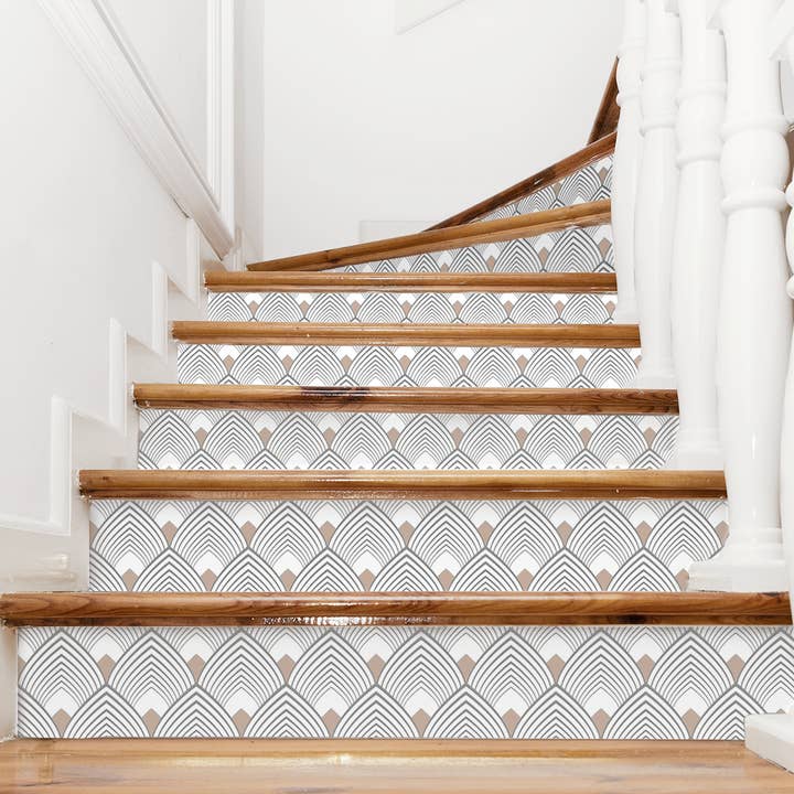 MAJESTIC Beige Adhesive Vinyl Risers for wholesale by Le Grand Cirque