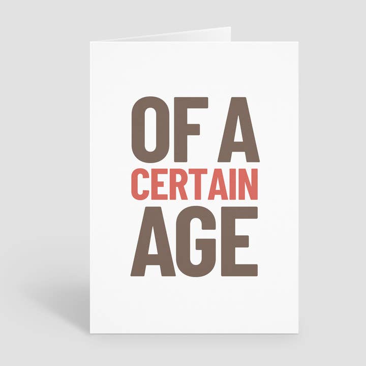 Certo, Biglietto di Auguri di Compleanno per la vendita all'ingrosso da parte di Y Studio