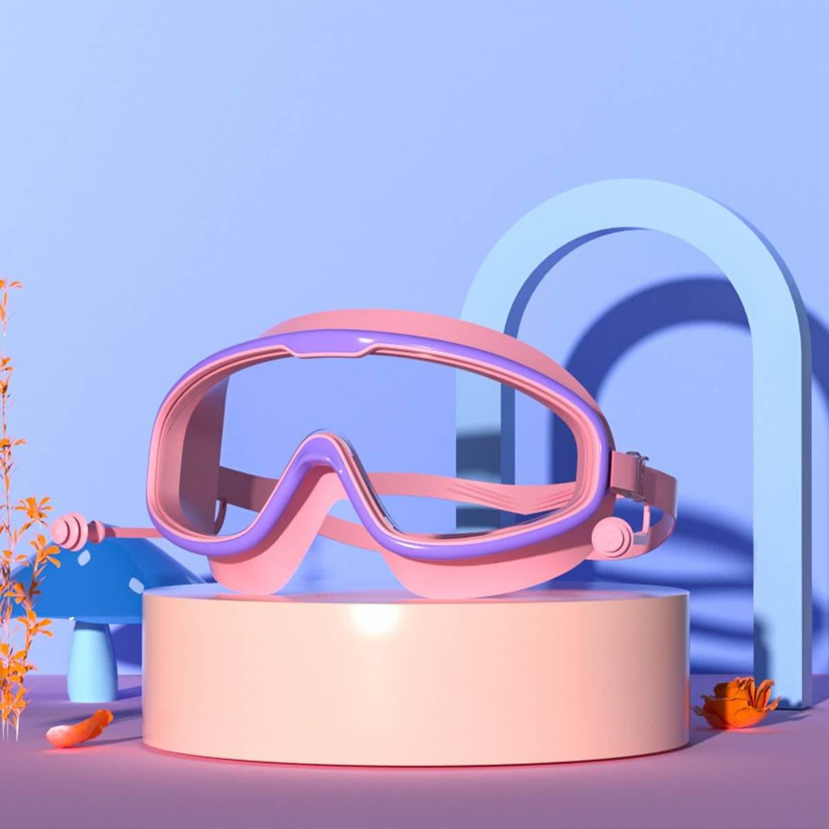 ACCITY - Wholesale Swim Goggles - Kids & Baby - Kids Anti-Fog HD Swim Goggles for Boys & Girls_CWMM66254