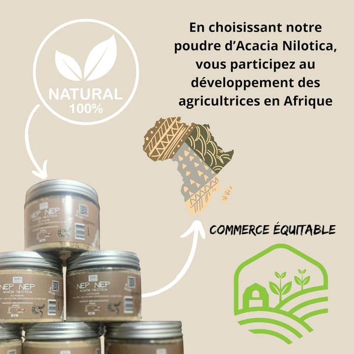 ELITEA - Vendita all'ingrosso Caffè freddo - Nep nep Acacia Nilotica in polvere1