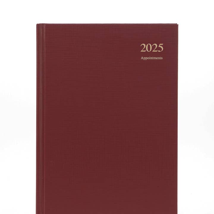 Collins Debden - Wholesale Planner - Essential - A4 Day-to-Page Diary with Appointments- 2025 Calendar Year Planner