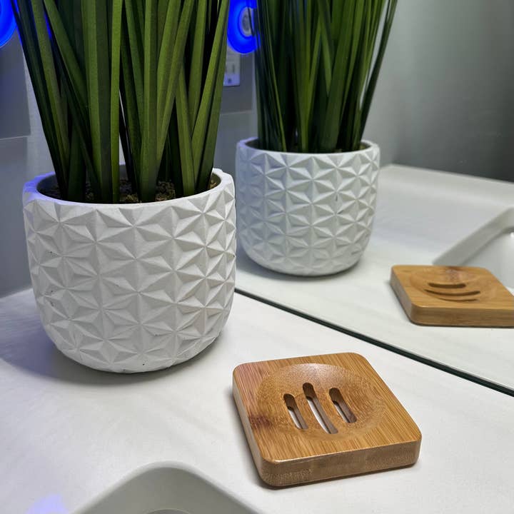 EcoFreax - Wholesale Bath soap dish - Bamboo soap dish square2