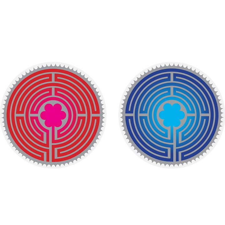 Mandala Sunlight Labyrinth pour la vente par Illumination Mandalas