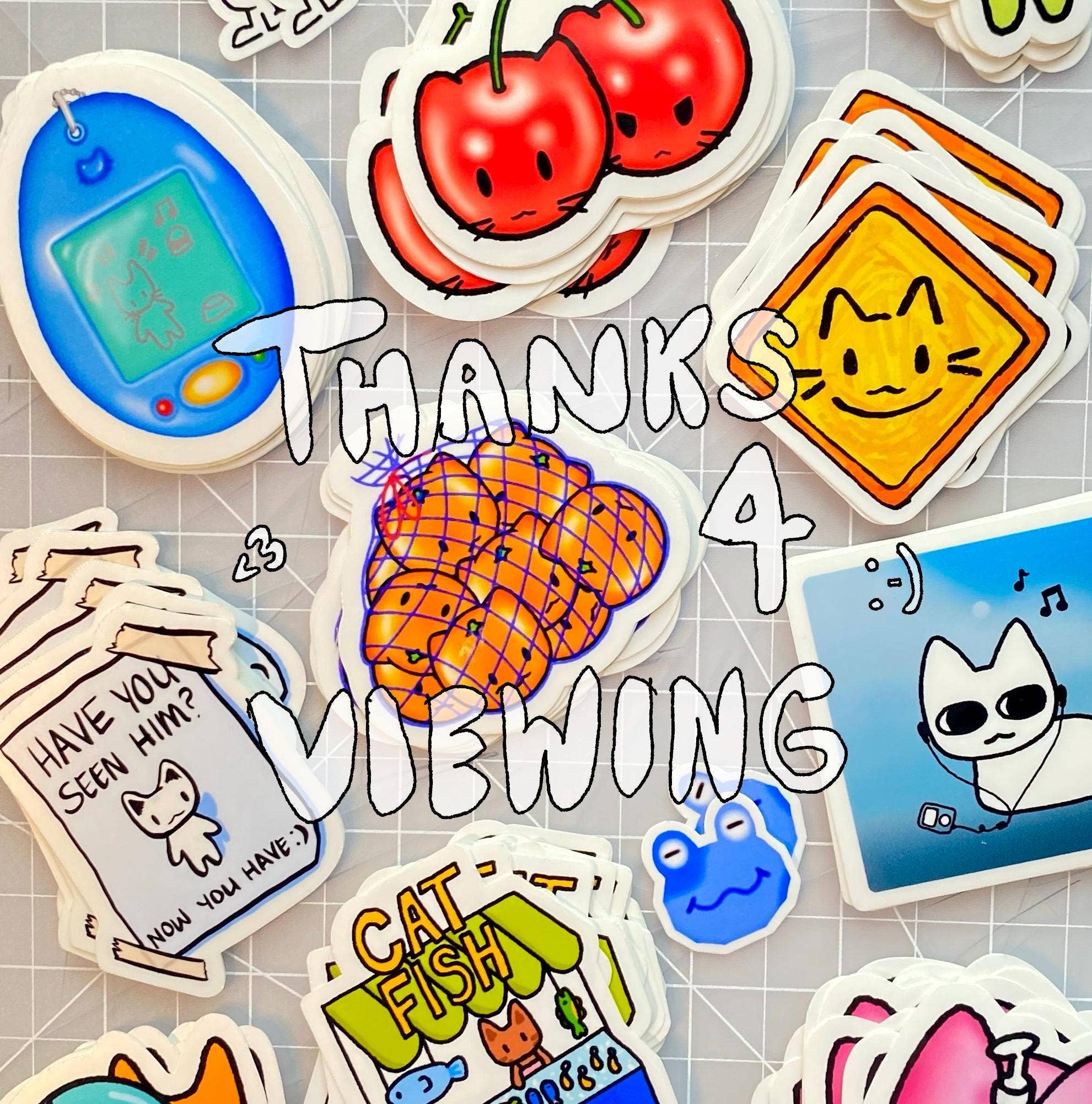 felixann99 - Wholesale Sticker - Earth Cats Vinyl Sticker For Kindle, Laptop, Journal3