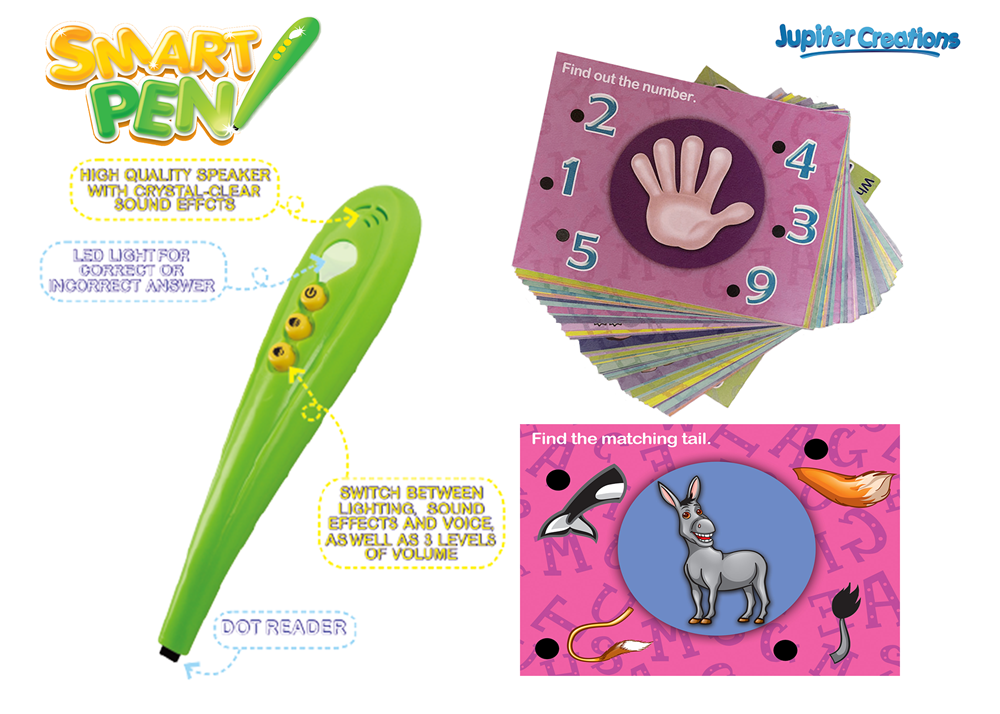 Jupiter Creations - Vente Jouet électronique – enfant et bébé - Stylo intelligent1