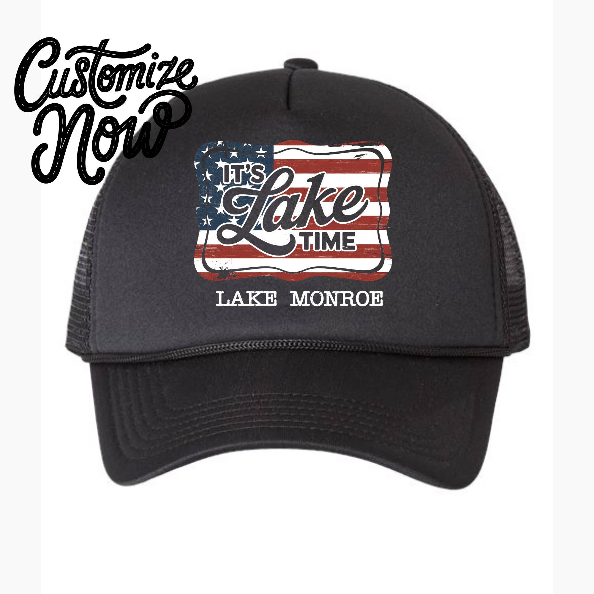 222 PARKSIDE - Wholesale Trucker Hat - Unisex - Custom Lake Trucker Hat –It's Lake Time 2