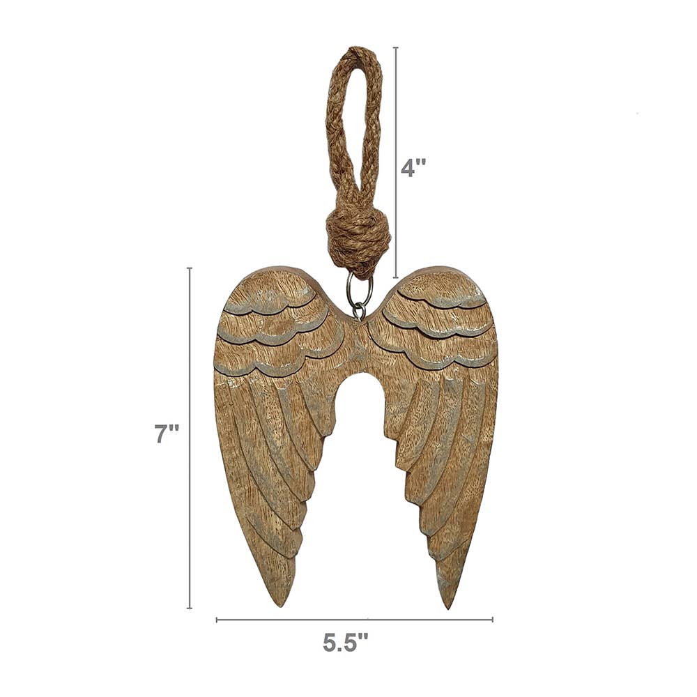 A&B Home Group Inc. - Vendita all'ingrosso Decorazione - Ali sospesi 5,5x7" 48PEZ/CTN1