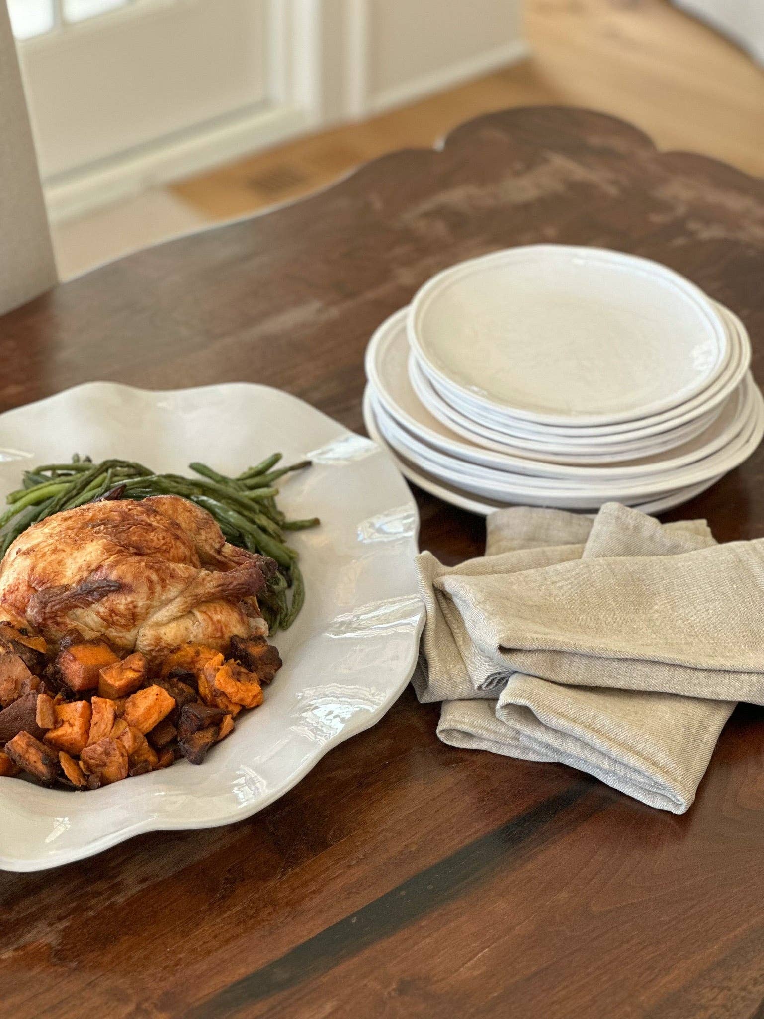 Relish – Engroshandel Fad – 21" Stor Bølget Ovalt Fad3