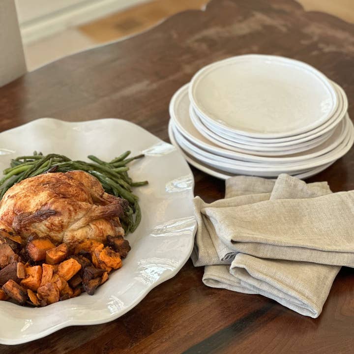 Relish – Engroshandel Fad – 21" Stor Bølget Ovalt Fad3