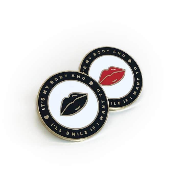 Es ist mein Körper & ich werde lächeln, wenn ich pinnen will für den Großhandel von A Fink & Ink