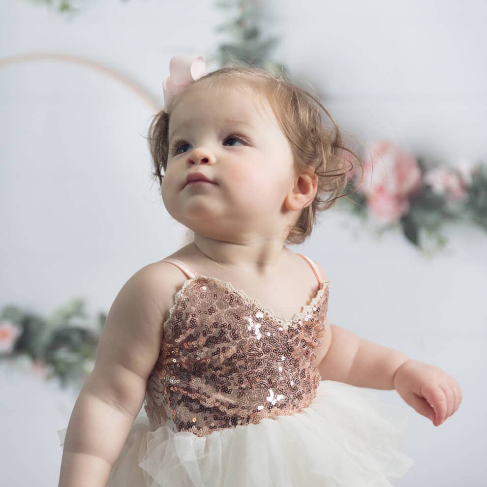 Nicolette's Couture – Großhandel Kleid – Kinder – Das GiGi-Kleid - Roségold8
