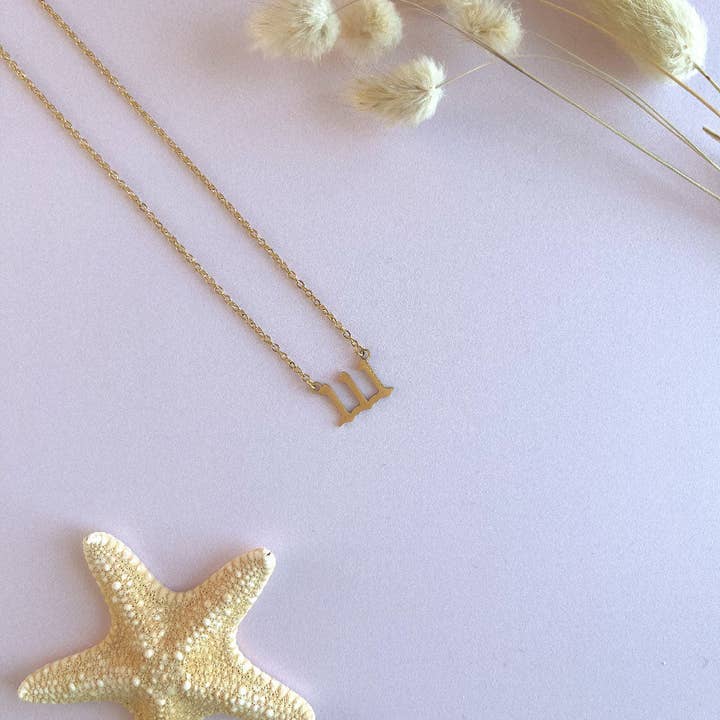 Halsband med skyddsängelnummer 111 för wholesale av Mystic Jewelry