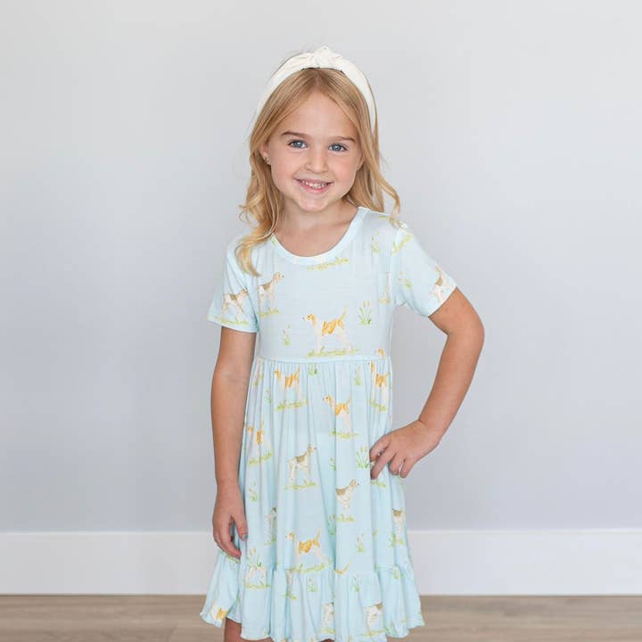 Sweet Bay Clothing - Wholesale Dress - Kids - Hunting Dog Twirl Dress0