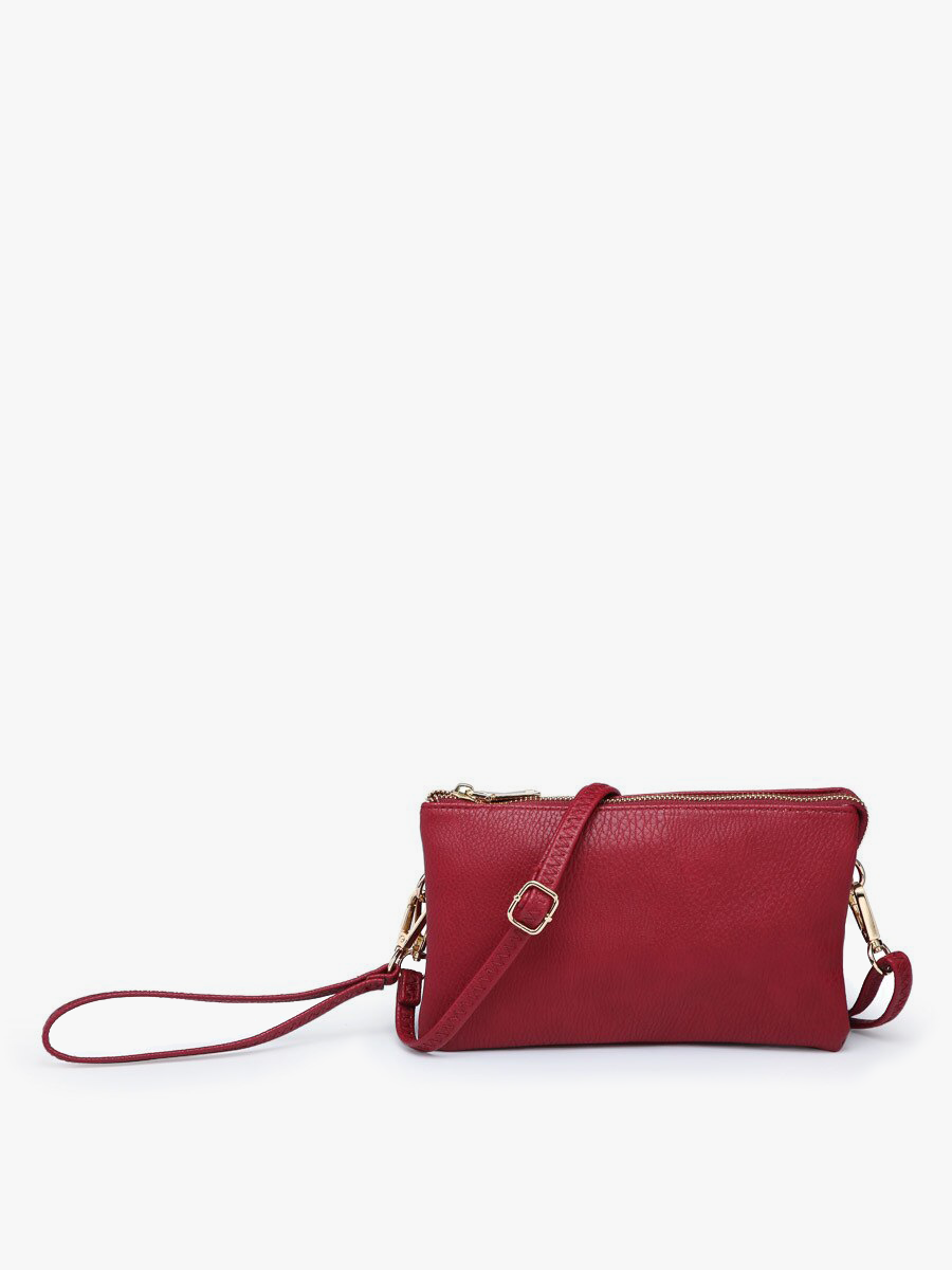 Jen & Co. - Wholesale Crossbody Bag - Women's - M013 Riley Monogrammable 3 Compartment Crossbody/Wristlet103