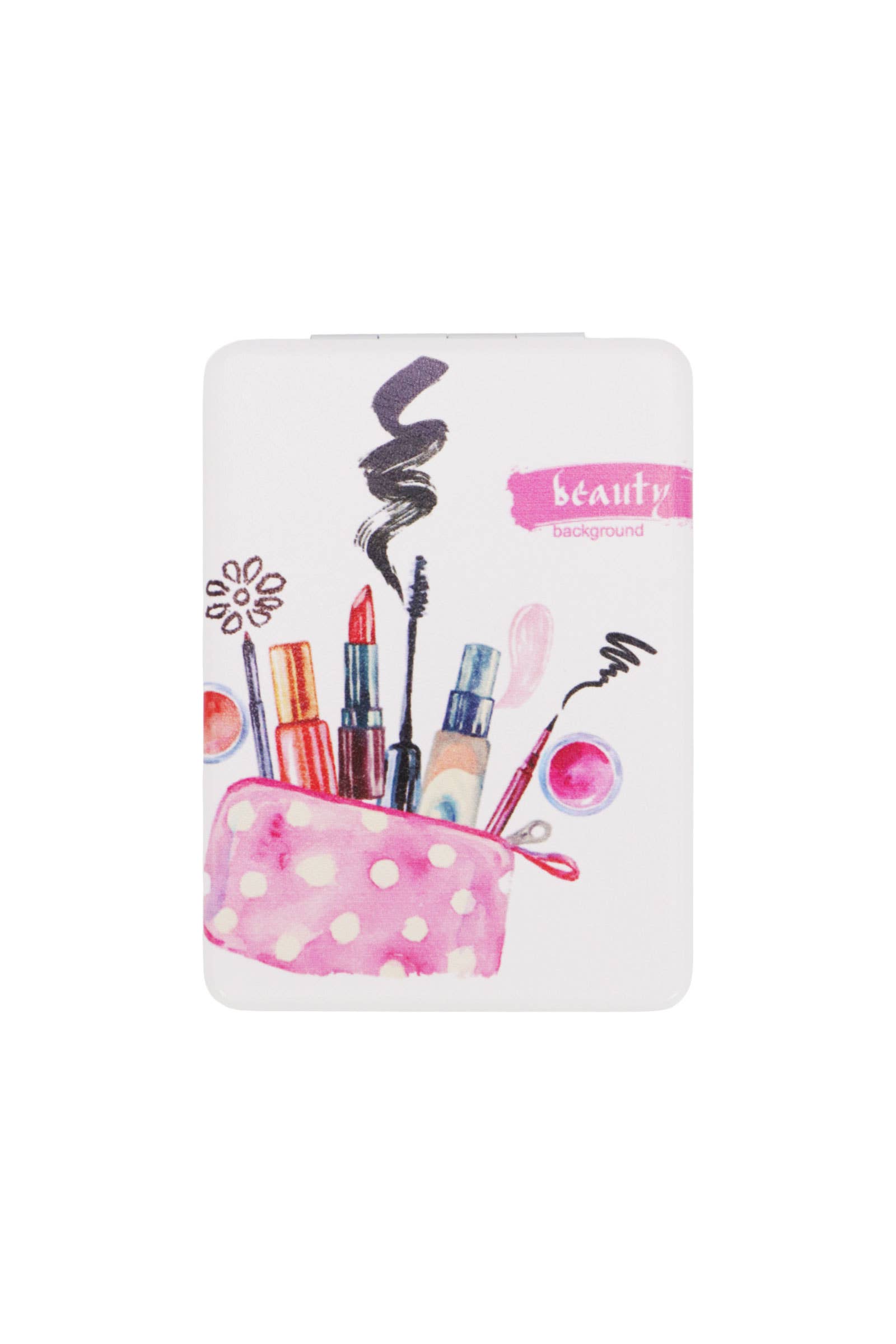 ASSORTED Beauty Salon Makeup Compact Mirror for wholesale on Faire8