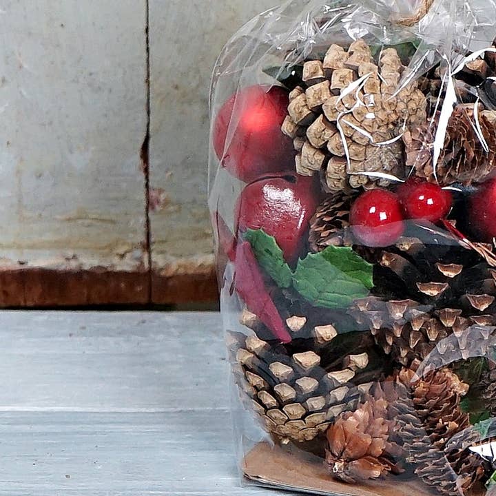 Impressive Enterprises, Inc. - Wholesale Christmas Decoration - M10734- Décor Bag-Country Holidays1