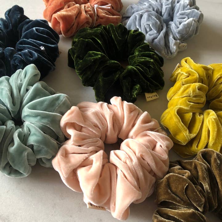 Billy Bamboo - Wholesale Scrunchie - Women's - SILK VELVET SCRUNCHIES - heritage14