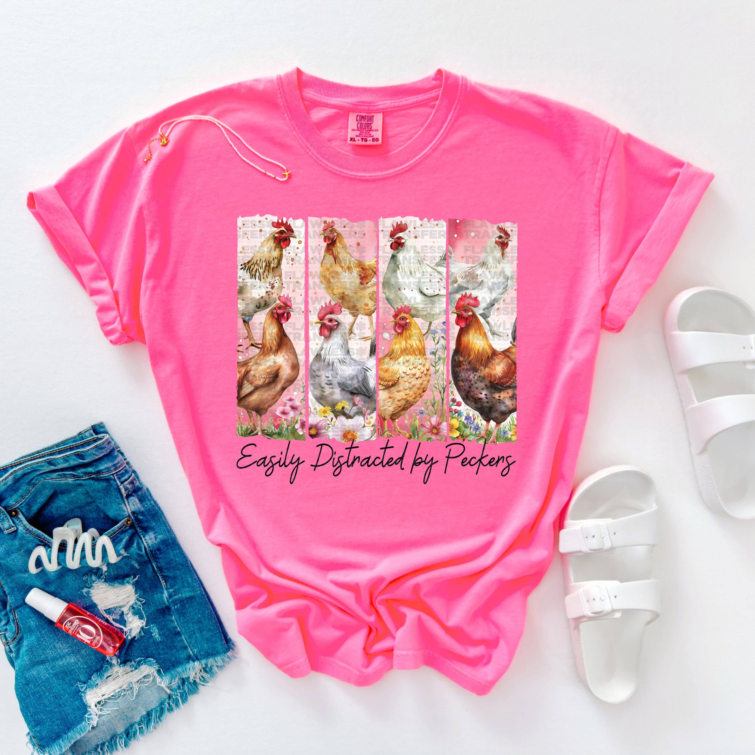 Flawless Transfers – wholesale Sublimatöverföring – Lättdistraherad av Peckers #2336 DTF-överföring0