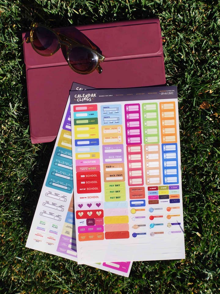 Routines + Holidays Clings Bundle for wholesale by Calendar Clings