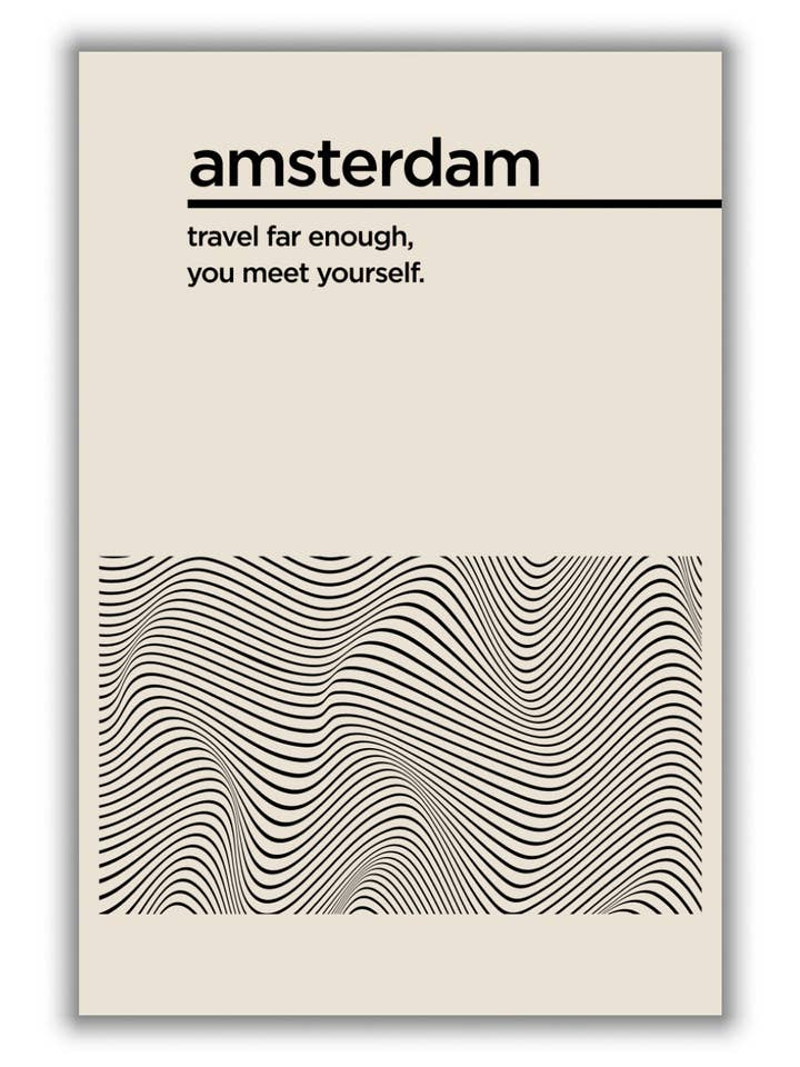 Amsterdam Travel for wholesale by Stanley Print House