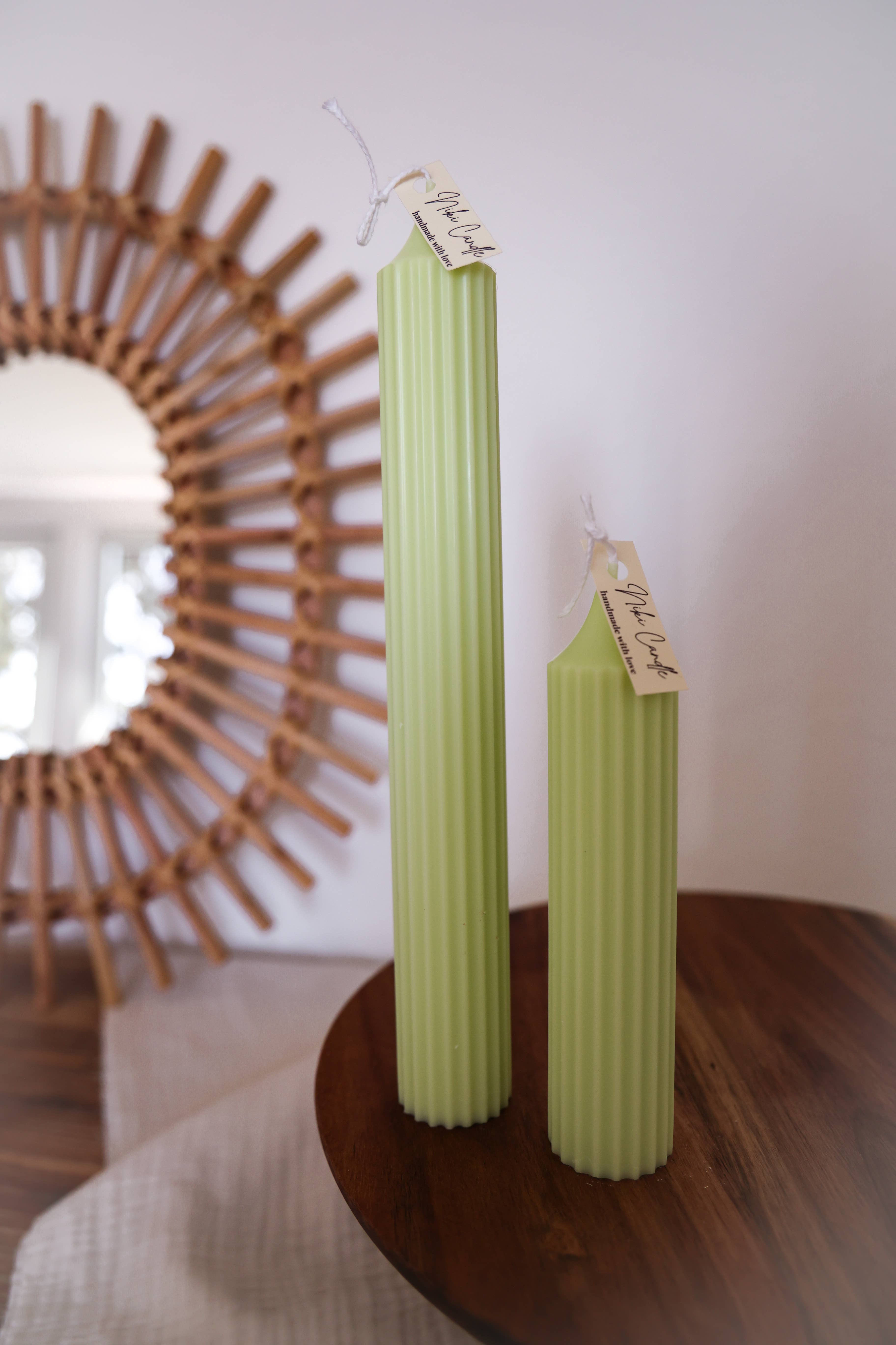 Niki Candle - Vendita all'ingrosso Candele a colonna - Candela fatta a mano a coste5