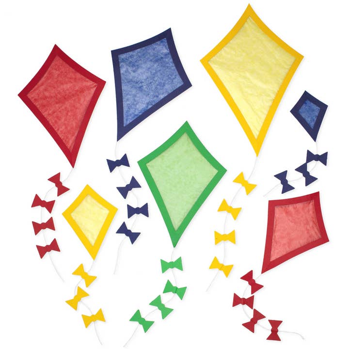 Papierdrachen - Wholesale - Paper Kite Window Pictures - 24 Kites