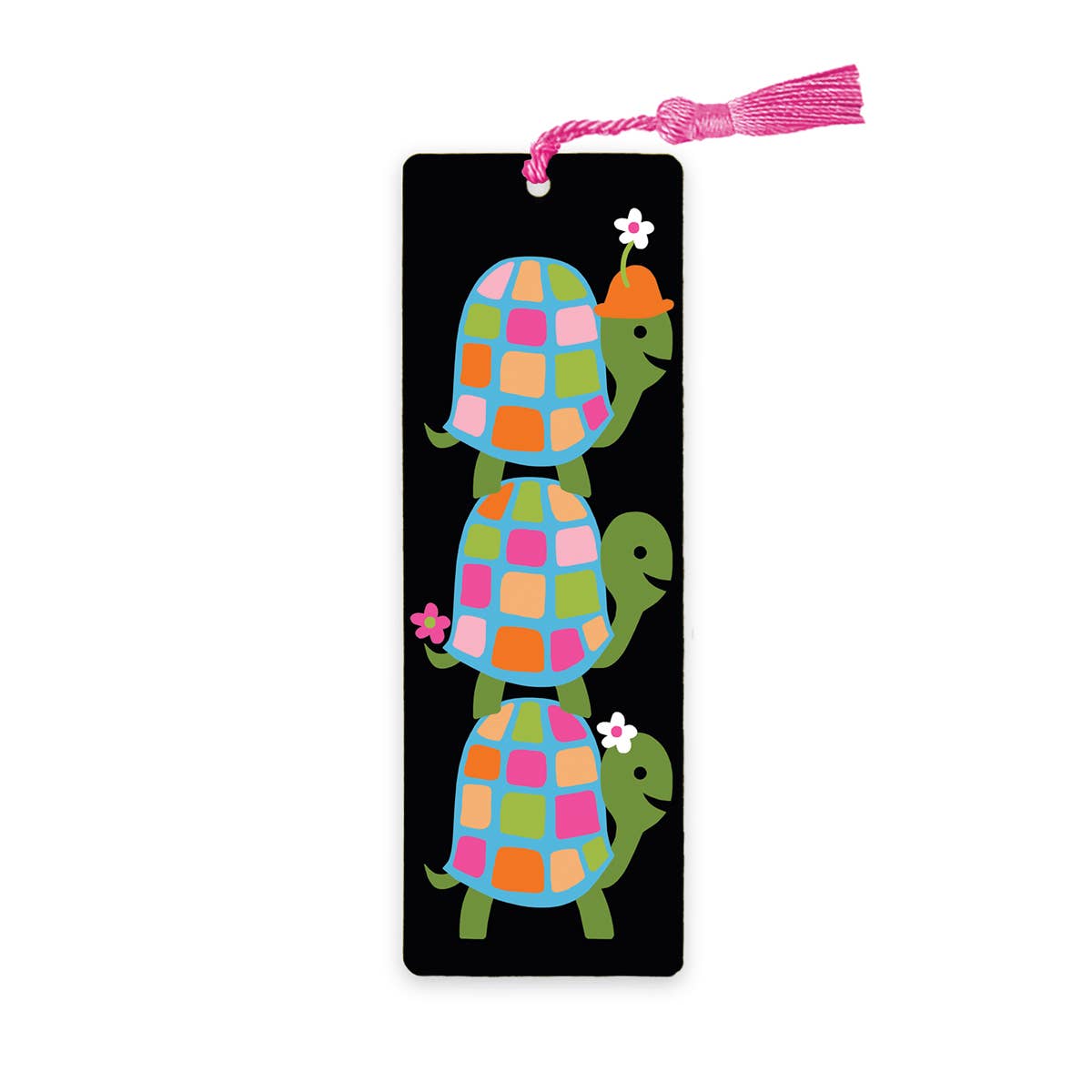 Rock Scissor Paper - Wholesale Bookmark - 3 Retro Turtles Bookmark with tassel0
