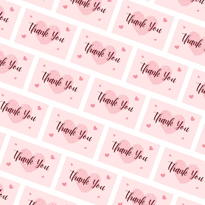 Dankeschön-Postkarten für den Großhandel von Small Biz Supplies