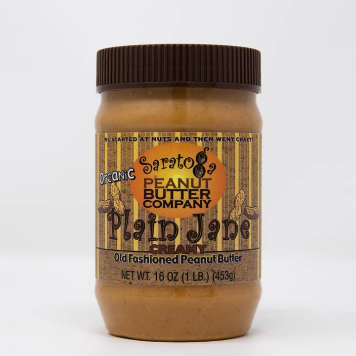 Saratoga Peanut Butter Company - Wholesale Nut Butter - Organic Plain Jane