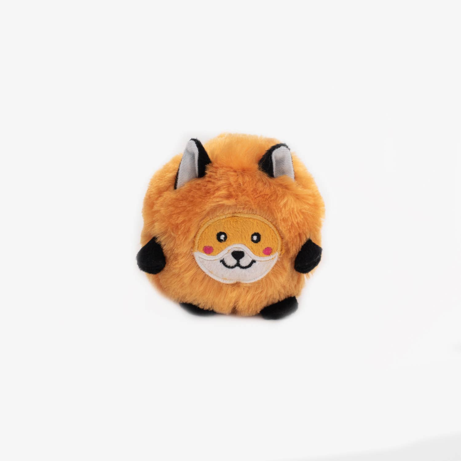 ZippyPaws - Wholesale Pet Plush Toy - Dog - Bushy Throw - Fox - Dog Toy1
