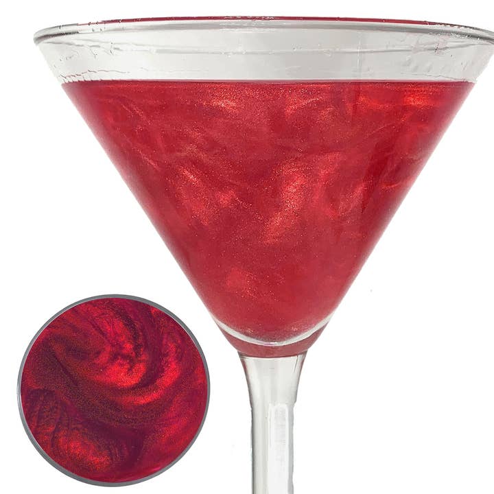 Snowy River Cocktail Glitter Rød (1x1oz) for engroshandel hos Ultimate Baker
