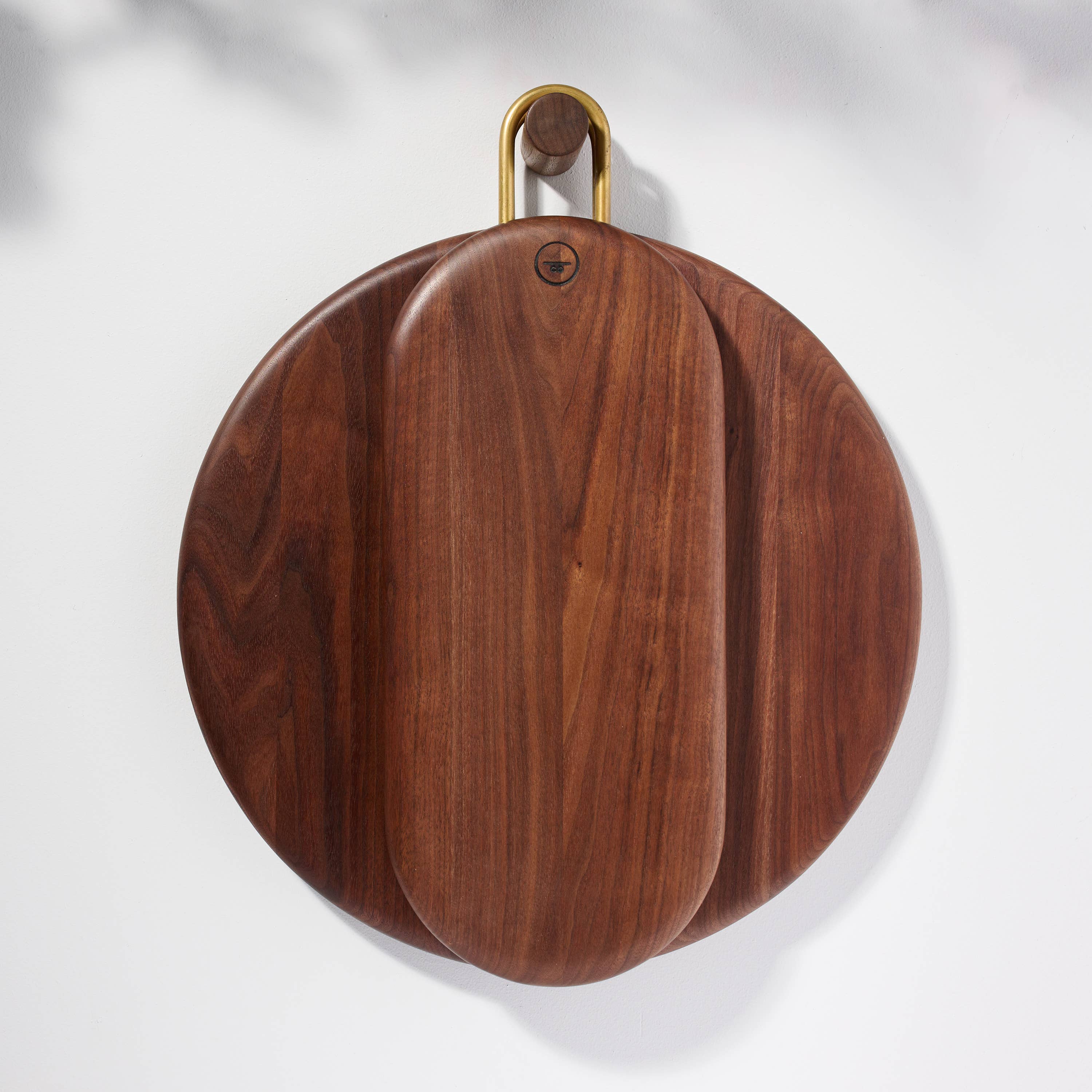 Untitled_Co - Wholesale Serving Tray - Modern Curvy Wood Serving Board with Brass Handle - Kenneth11