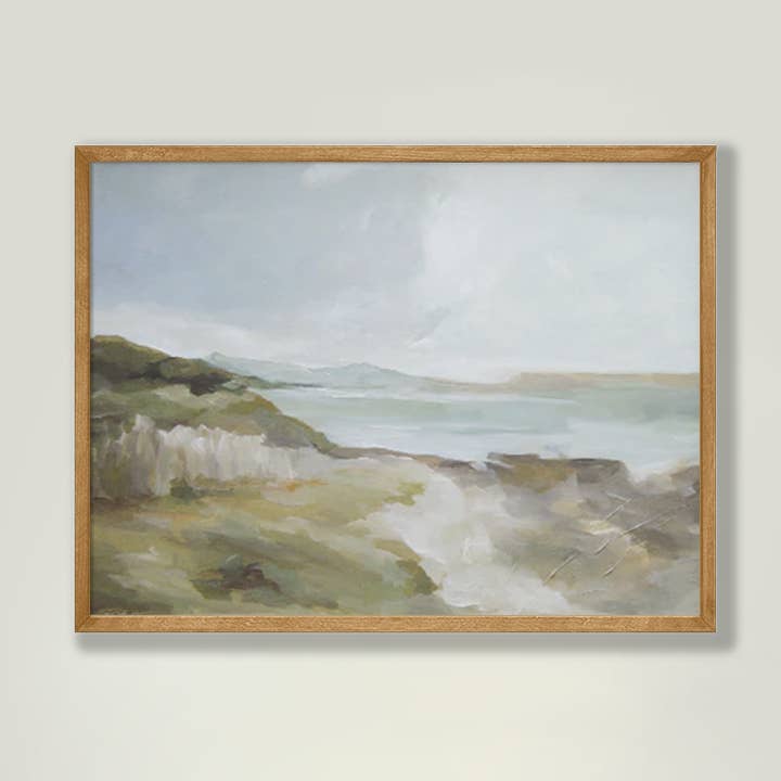 Malibu Fine Art Paper Print for wholesale by Lauren Fuhr Design Co.