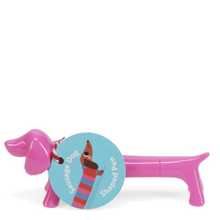 Rex B2B - UK – wholesale Pen – Sausage dog shaped pen - Pink