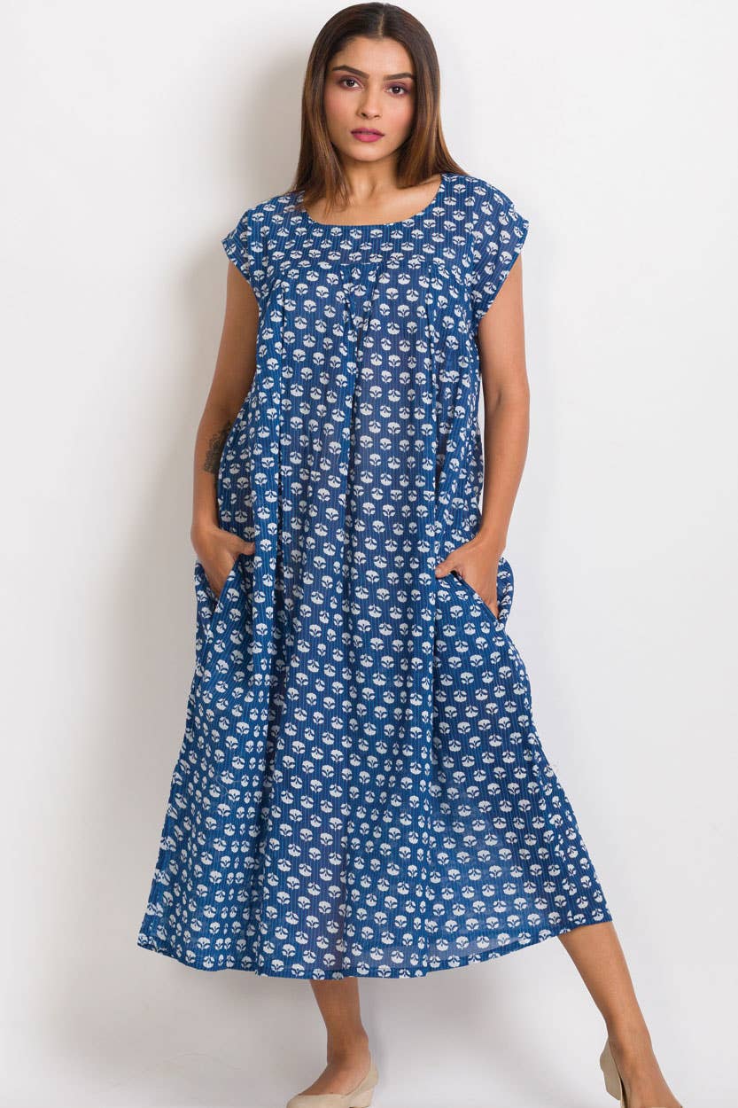 Sevya Handmade – Engroshandel Kaftan - Dame – Ishani-caftan i blød 100 % bomuld5