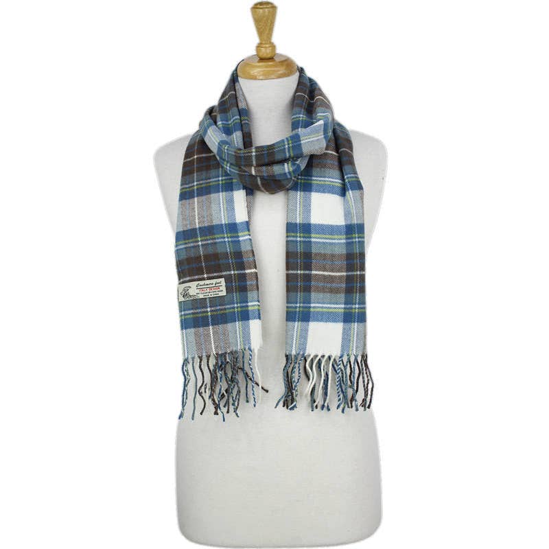 Jasper Trading LLC - Wholesale Scarf - Unisex - CM60 - One Dozen Multi Blue Cashmere Feel Scarves2