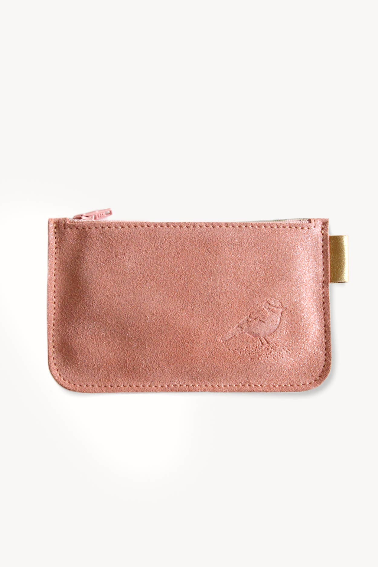 BARNABÉ AIME LE CAFÉ - Wholesale Coin Purse - Women's - Glittery crust leather wallet1