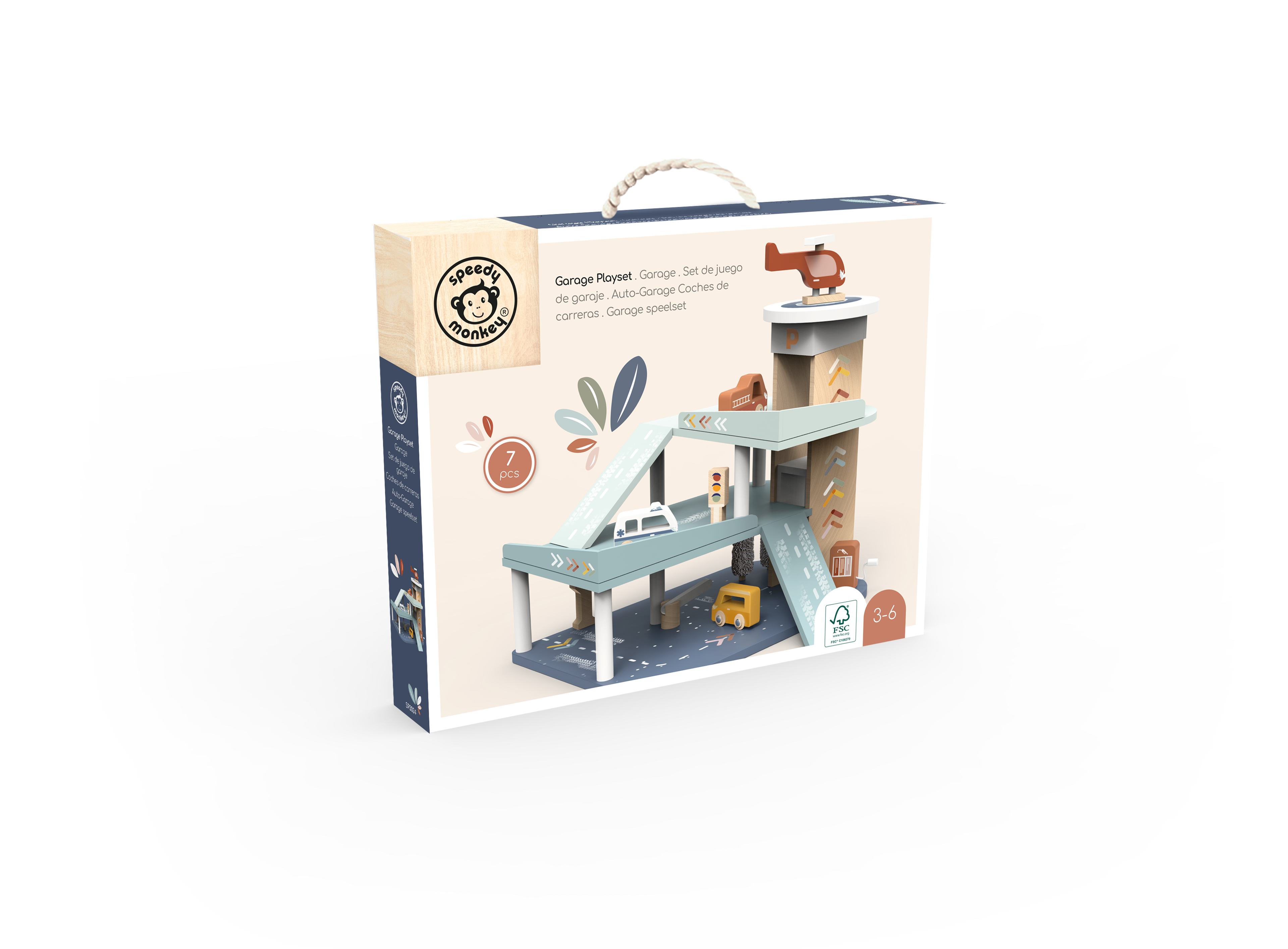 BTL Diffusion UK LTD - Wholesale Toy Set - Kids - Speedy Monkey Garage5