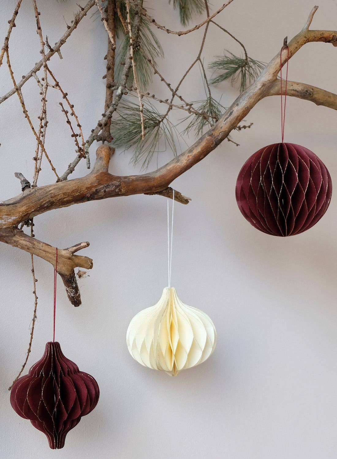 coopz - Wholesale Ornament - Papieren kerstversiering oosterse honingraatversiering6