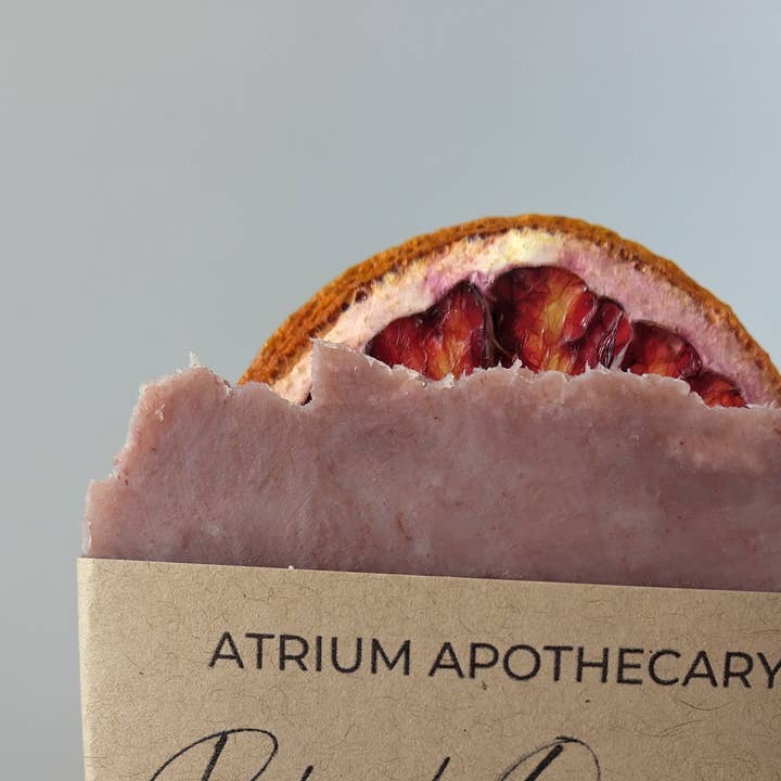 Blood Orange | Artisan Soap Bar | Orange Peel | Grapefruit for wholesale by Atrium Apothecary Inc