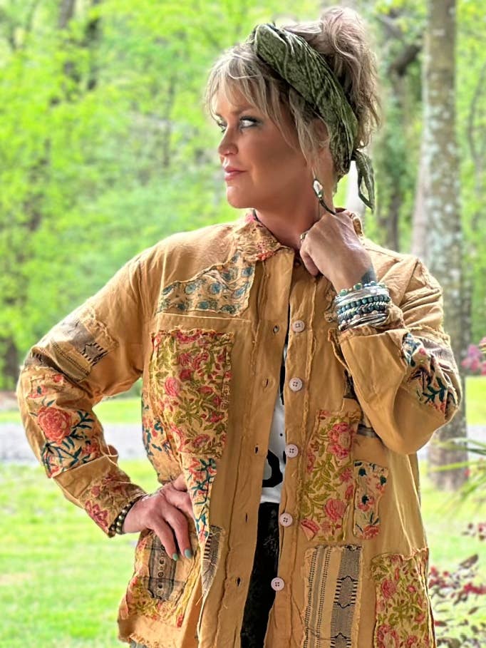 Jaded Gypsy - Wholesale Button Down Shirt - Women's - Evening Stroll Top
