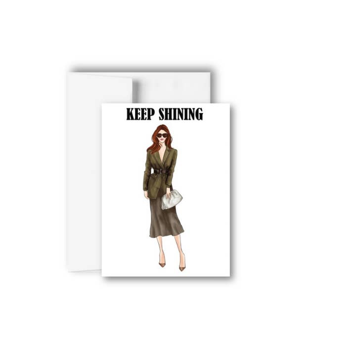 Keep Shining Friendship Gratulationskort för wholesale av Brandi Creations Design Studio