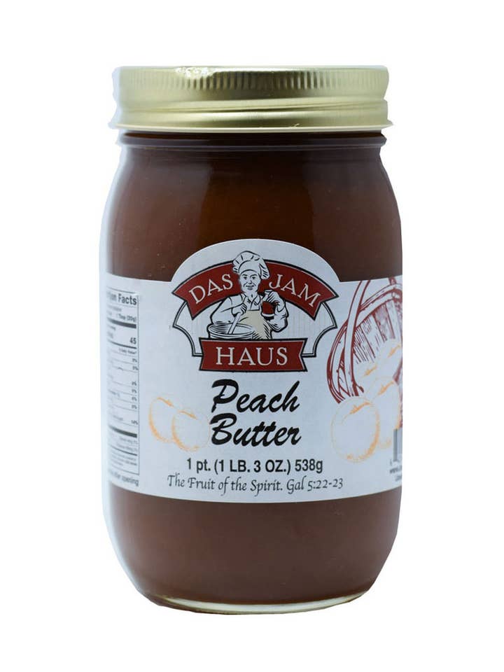 Peach Butter for wholesale by Das Jam Haus
