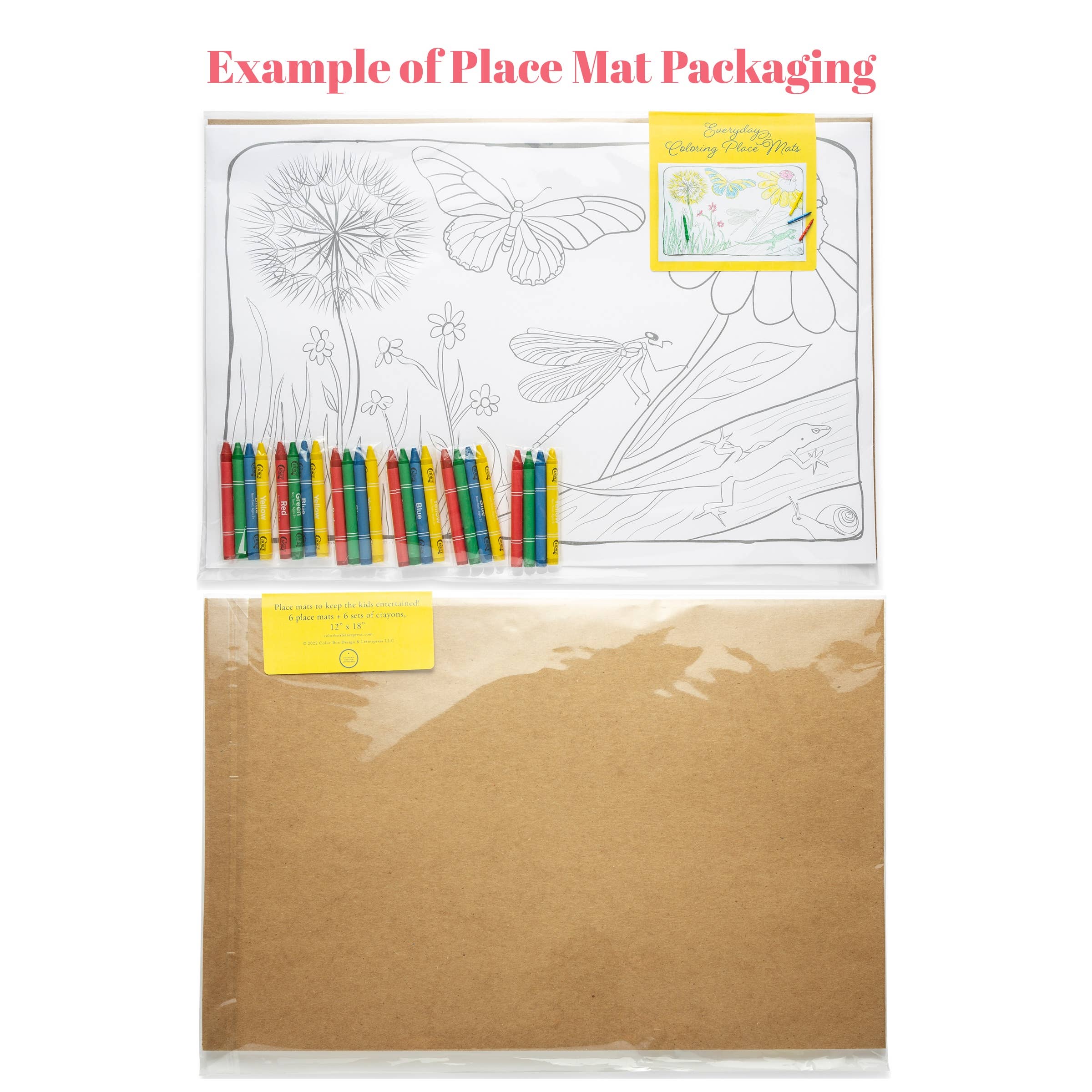 Color Box Design & Letterpress – Großhandel Malmatte – Kind & Baby – Malvorlagen | Weihnachten2