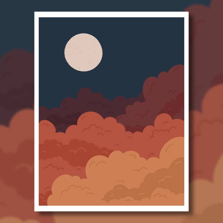 „Gramps” Fine Art Print - 8,5x11 voor wholesale door Arianna Rose Art