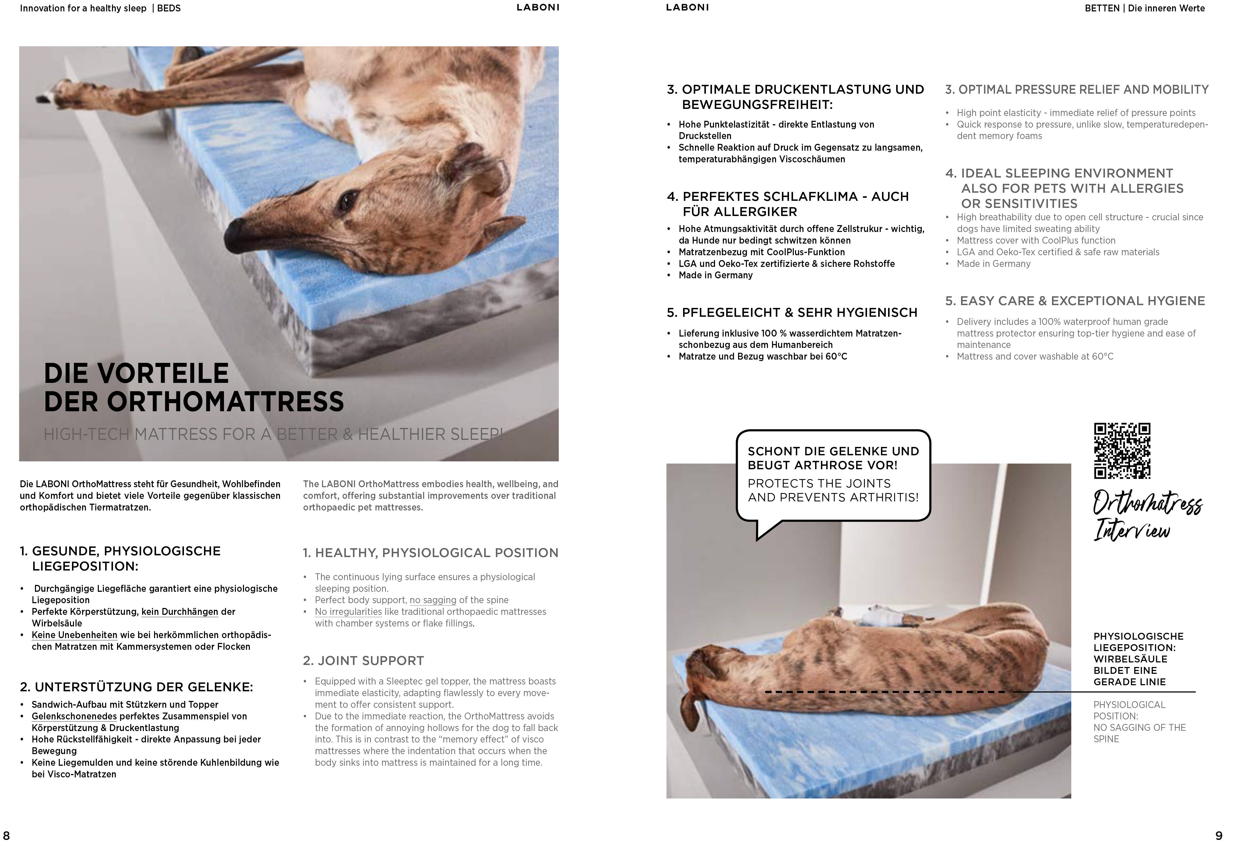 LABONI - Volentis GmbH – wholesale Husdjursbädd – Hund – ORTHO SÄLLSKAPSDJUR SÄNG TUDOR18