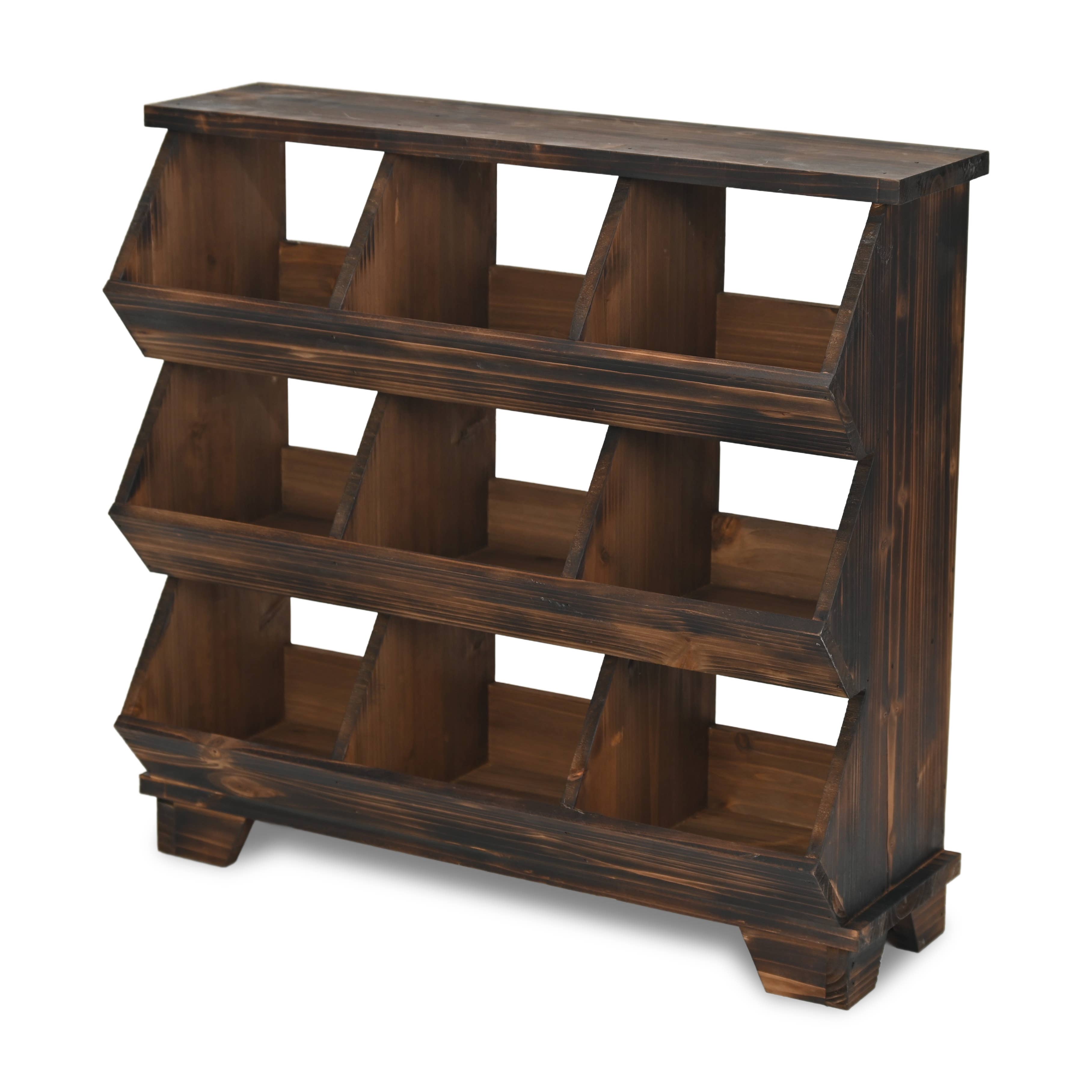Cheungs Home Decor - Wholesale Display Shelf - Linden 9 Pocket Wooden Table Shelf4
