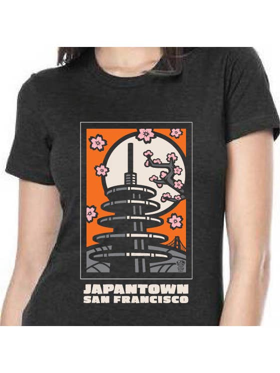 Sumofish - Wholesale Screen Printed T-Shirt - Women's - Japantown Hanafuda (Womens)