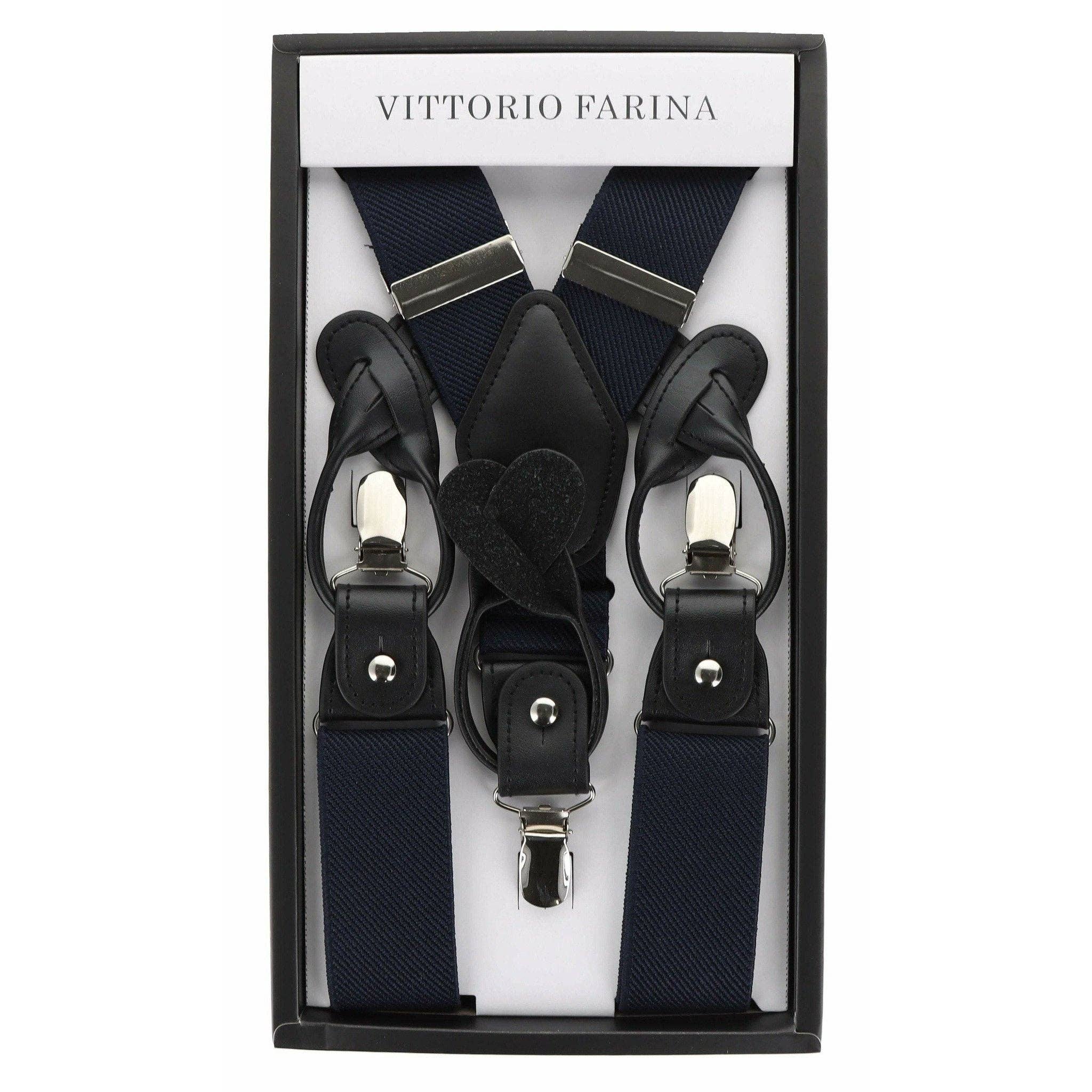 Dubal Brothers - Wholesale Suspenders - Men's - Vittorio Farina Men's Vibrant Colorful Convertible Suspender by Classy Cufflinks2